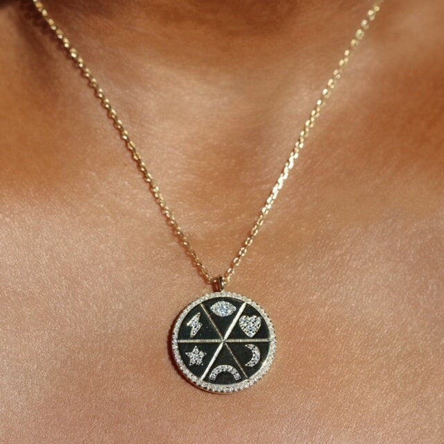 Energy Coin Necklace