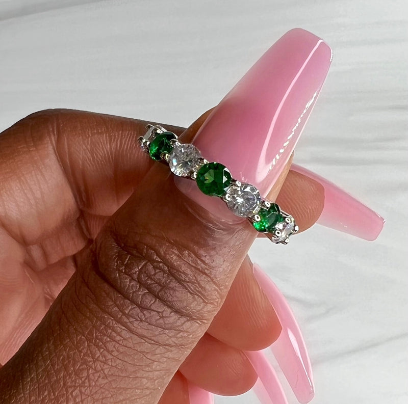 Gia Emerald Ring