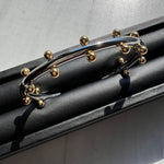 Misa Two-Toned Cuff Bracelet