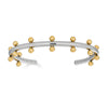 Misa Two-Toned Cuff Bracelet