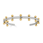 Misa Two-Toned Cuff Bracelet