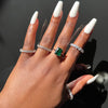 Luna Emerald Ring