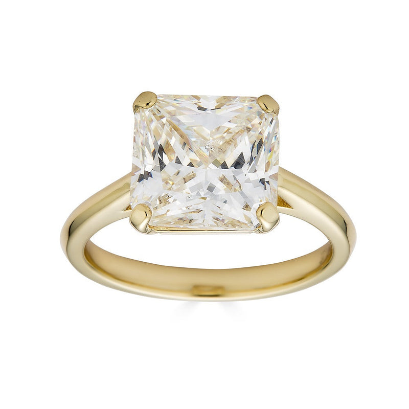 Claire Gold Crystal Ring