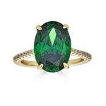 Shanti Emerald Ring