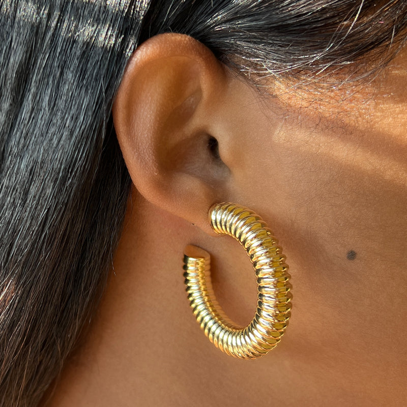 Zeina Hoop Earrings