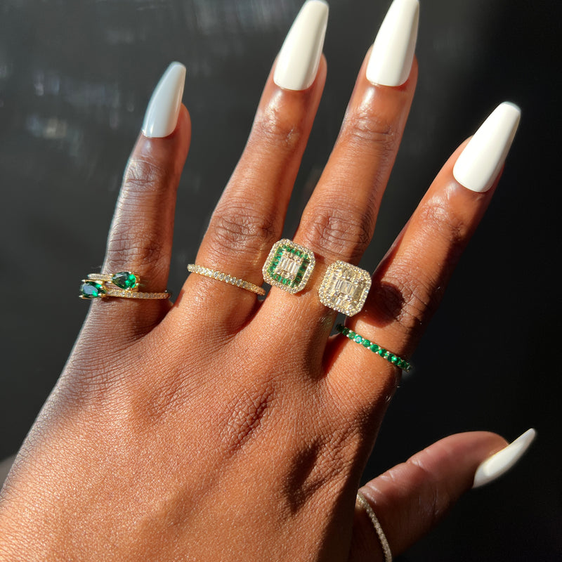 Cairo Emerald Ring