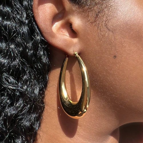 Amina Hoop Earrings